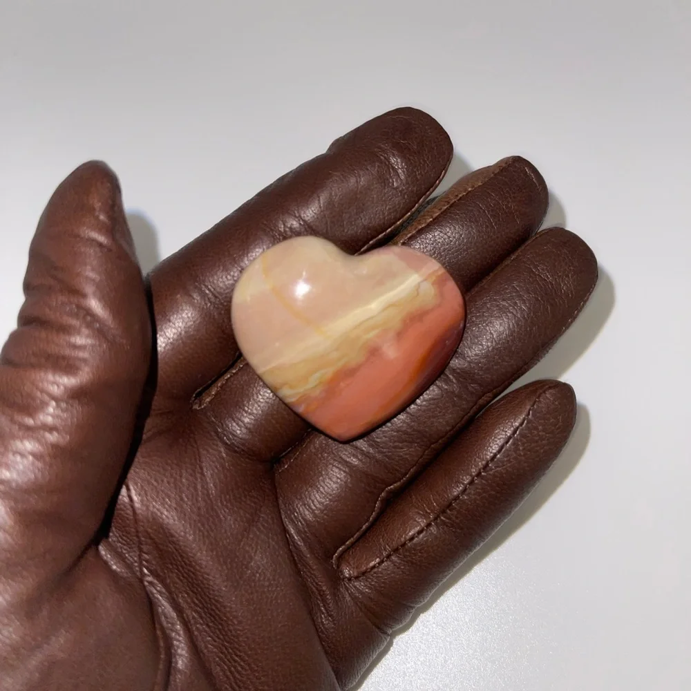 Polychrome Jasper Heart I. - Picture 1 of 13